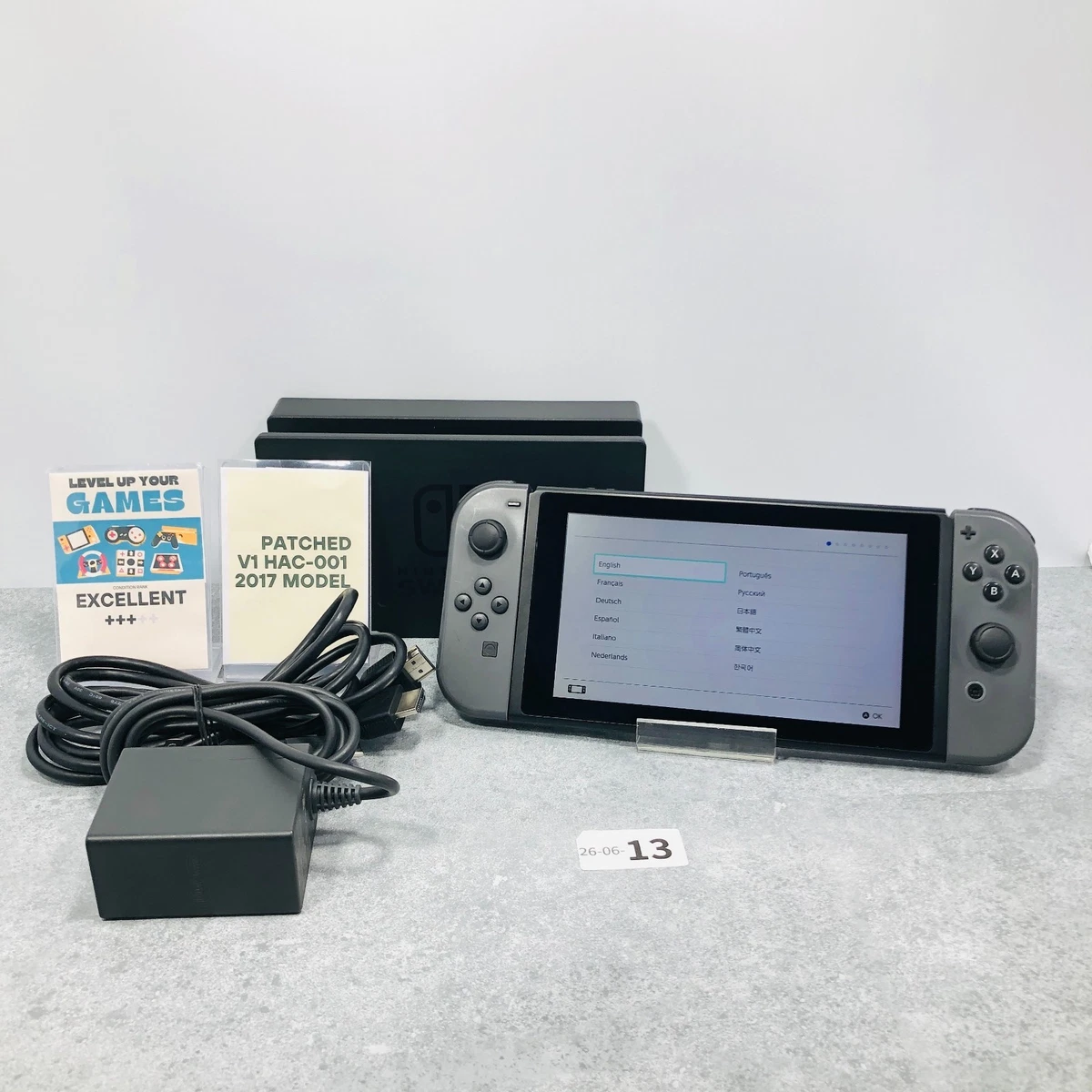 Nintendo Switch Gray Video Game Consoles for sale | eBay