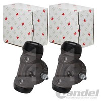 2X NK Radbremszylinder Hinten Passend FÜR CitroËN Xsara ZX Peugeot 306