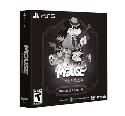 Mouse: P.I. For Hire: The Mouseburg Edition - Playstation 5 NEW FREE US SHIP