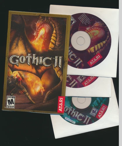 Gothic 2, Three CD's and Manual, PC Windows Game From 2003, No Box