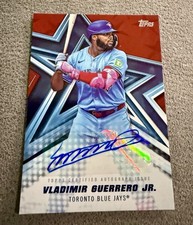2026 Topps Vladimir Guerrero BSA-VG RED 5/5