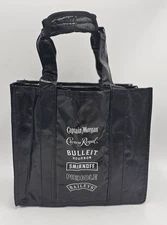 Reusable Shopping Bag Tote Drink Carrier Booze Alcohol Spirits 6 Bottle Logo