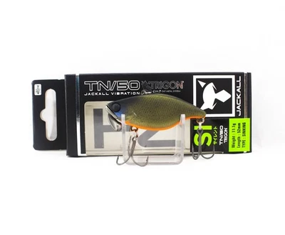 Jackall TN 50 Trigon Silent Vibration Lure Green Pumpkin Orange (3862)