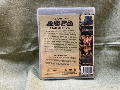 The Cult of AGFA Trailer Show (AGFA Blu-ray) SEALED - Picture 2 of 2