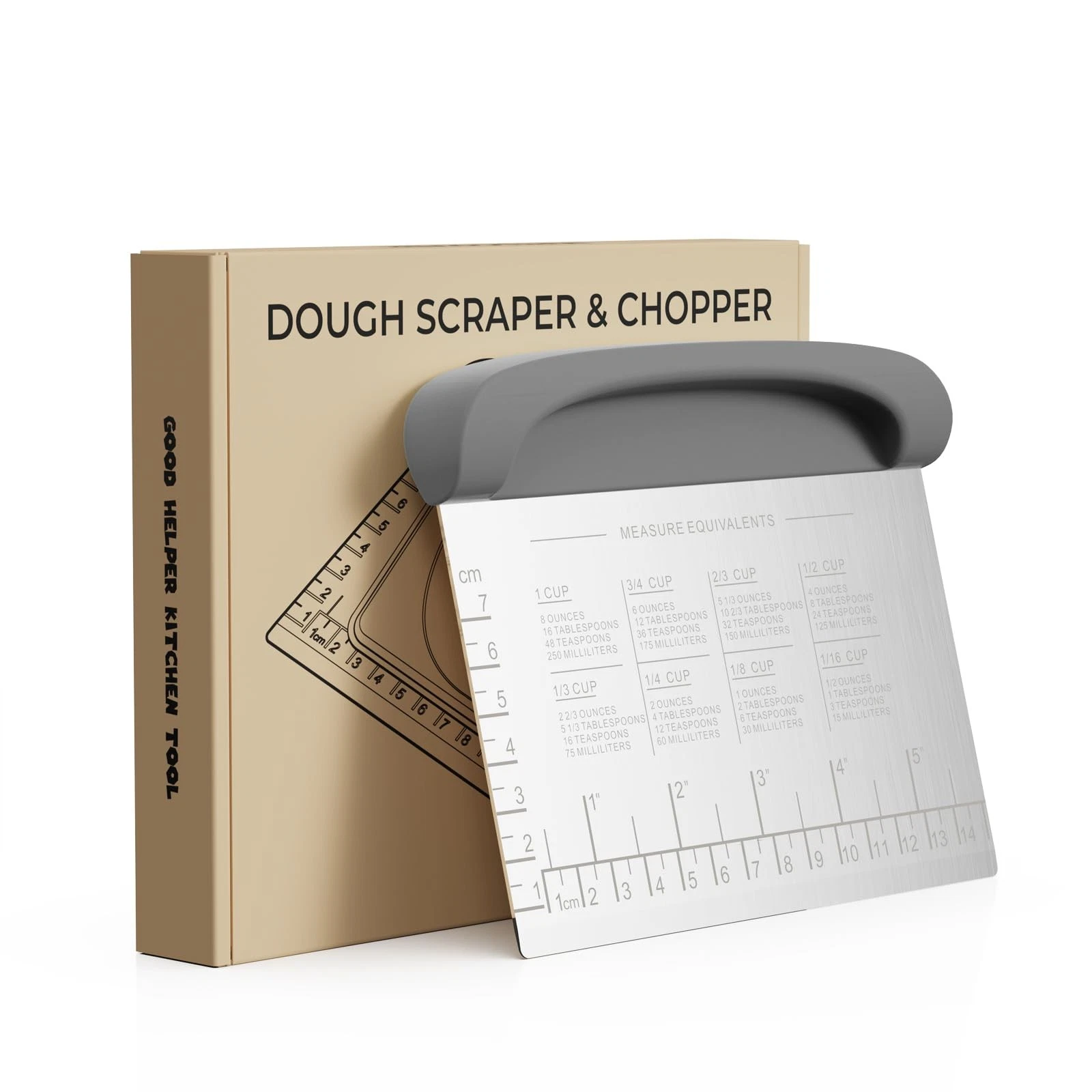 Bench Scraper Dough Cutter Tool - Pastry Scraper for Bread Cake Pizza, Bench ...
Opens in a new wind