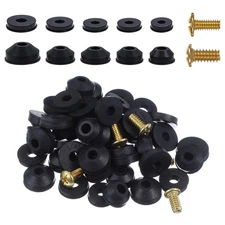 58PCS Hose Bib Repair Kit: Outdoor Faucet Washers Assortment with Screws Set