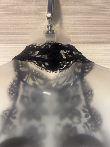 La Perla Vintage Estate Ritmo Di Perla schwarz Spitze Neckholder Bustier Korsett Top ~ 42 - Bild 8 von 10