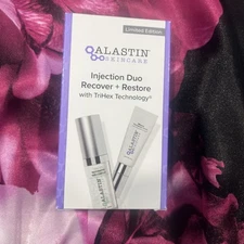 ALASTIN Skincare INJECTION DUO (RECOVER + RESTORE) 0.33 fl oz & 0.5 fl oz NIB