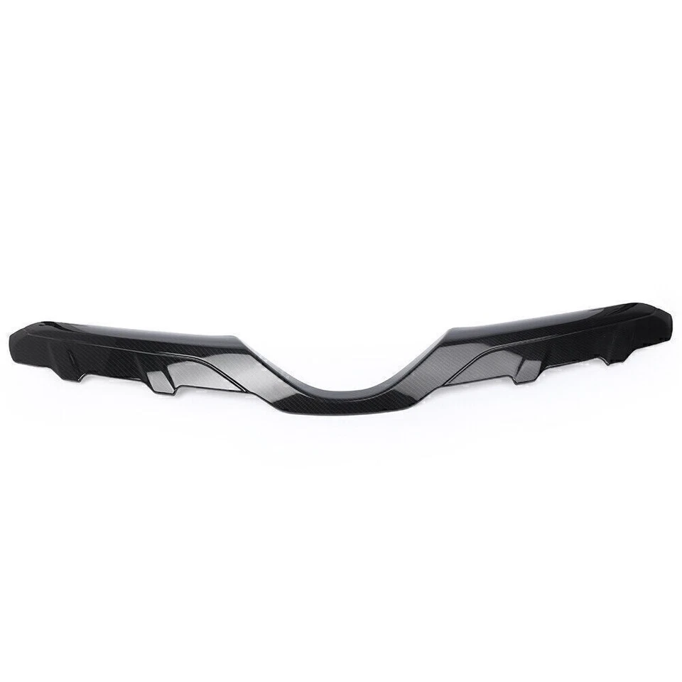 Revestimiento de parrilla delantera superior Toyota C-HR 2016 17-18 estilo fibra de carbono - Imagen 3 de 4