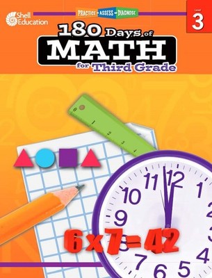 180 Days : Math for Third Grade