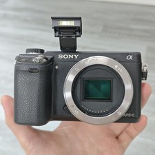 Sony Alpha NEX-6 BLACK 16.1MP APS-C CMOS Ditital Camera Body Only English 95%New