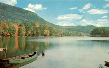 Lake Dunmore, Vermont, Tichnor Bros., Inc., Boston 15, Massachusetts Postcard