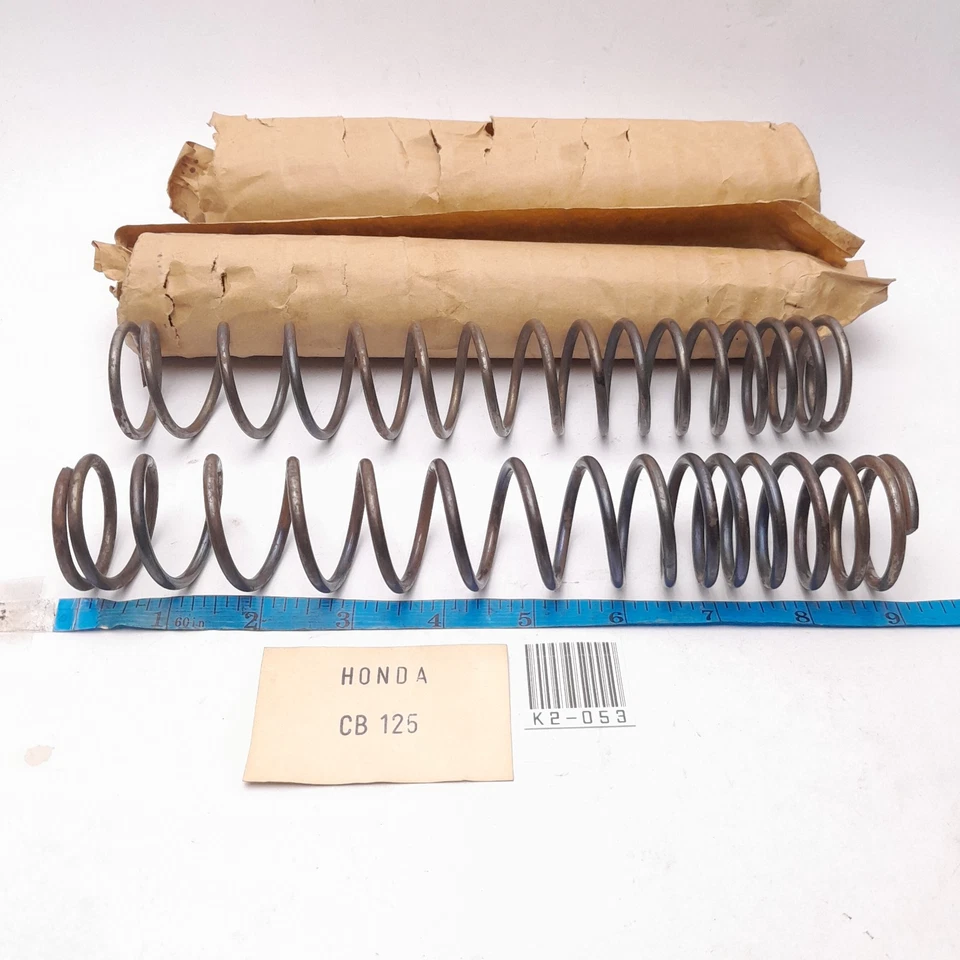 Muelle de horquilla delantera Honda CB125 puede apto para CS90 CL90 CT90 CT110 nuevo #3 Foto 4 de 4