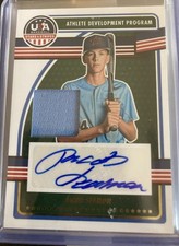 2023 PANINI USA BASEBALL S&S PATCH/AUTO JACOB SEAMON 1st CARD RC 🔥