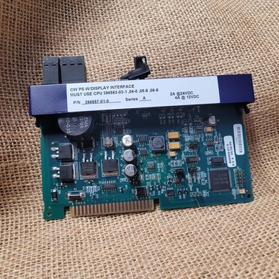 Bristol Babcock 396657-01-0 Ser A Power supply W/display interface ControlWave