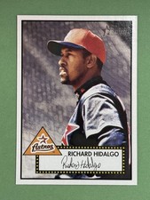 Richard Hidalgo 2001 Topps Heritage Red Back Houston Astros #50  Q620