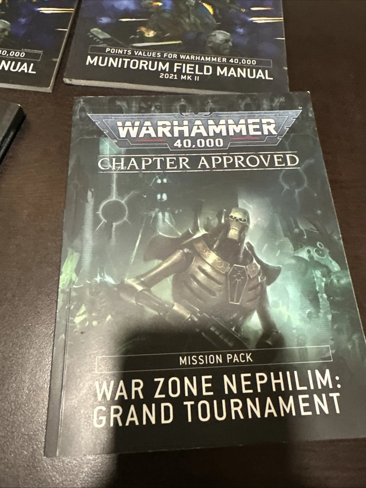 Warhammer 40k Capítulo Capítulo Aprobado Mission Pack + Point Values Lote de 4 Libros Foto 4 de 4