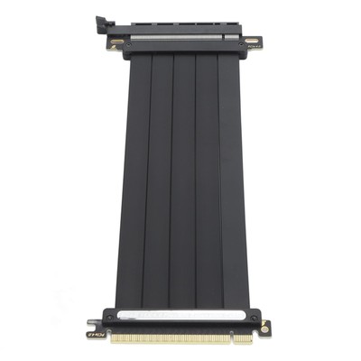 PCIe 4.0 X16 GPU Riser Cable, 12V Power Supply Segmented Design Shielded PCIe...
