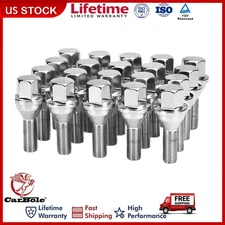 20PCS For Jeep Cherokee Compass Dodge Dart Chrysler 200 Wheel Studs Head 12X1.25