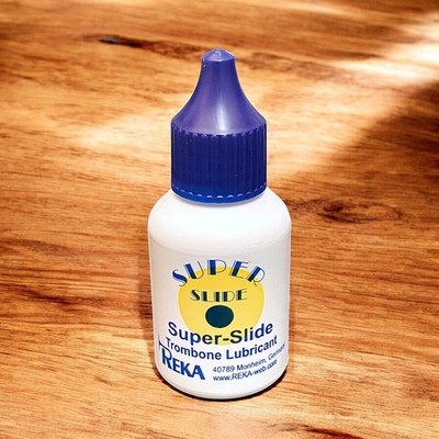 (1 L/353,40  ) REKA   Super-Slide   Zug-Gleitmittel für Posaune   Fläschen 28 ml