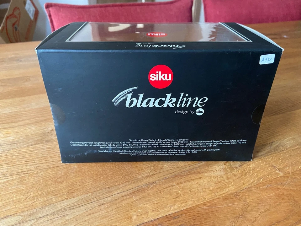 Siku Farmer 1:32 3469 Schlüter Super 1250 VL Blackline Editio Traktor, Schlepper - Bild 2 von 4