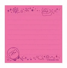 Notebook / Memo Pad Pupupu Milky Way (Pink) Sticky "Kirby of the Stars"