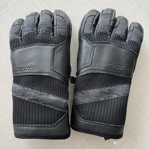 GORDINI Camber Herren Ski Snowboard Handschuhe L Ziegenleder Handfläche wasserdicht Winter
