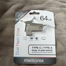 Memorex Dual Flash Drive Type C to Type A 64 ...