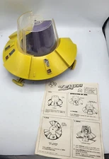 Vintage 1970 Ideal Zeroids Zem XXI UFO Space Ship Robot ZEMXIII Playset 60s 70s