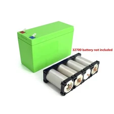 12V Lifepo4 Battery Storage Box with 1X4 32650 32700 Holder for Power Supply CUS