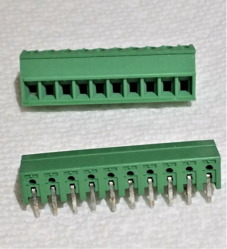 PHOENIX MC 1.5/10-G-3.81 Header & MC 1.5/10-ST-3.81 10 Position Terminal PAIR - Picture 3 of 3