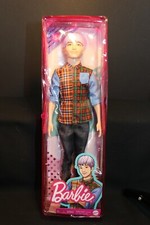 Barbie ~ FASHIONISTAS - NEW - KEN Model #154 - Asian - Purple Hair - Slim Build