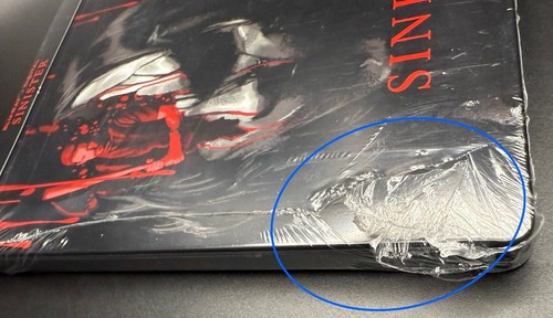 SINISTER WALMART EXCLUSIVE US IMPORT BLURAY STEELBOOK *NEW & SEALED!* - Picture 6 of 14