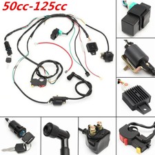 50-125cc ATV Quad Kabelbaum Set Magnetspule CDI Gleichrichter Electro Zündung