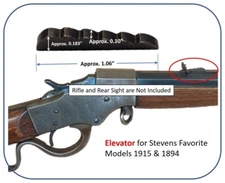  Sporting Rear Sight Elevator for Stevens Favorite Models 1915 & 1894