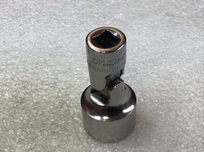 Snap-On TMUSM15A-15mm, Metric, 1/4” Dr., Swivel Universal Socket, 6Pt., USA-MINT