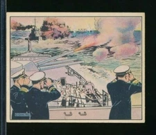 1941 GUM INC UNCLE SAM Sailor #23 Target Practice with the Turret Guns VGEX-EX*