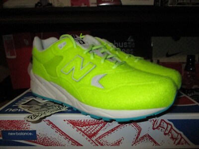 NEW BALANCE 580 MRT580MI MITAS TENNIS BALL FUZZY SIZE 9.5 NEON