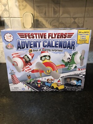 Elf On The Shelf 2023 Elf Pets Festive Flyers Advent Calendar - New