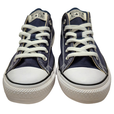 Converse  All Star OX Low Top Unisex Canvas Sneakers Shoes Navy  M 7.5/W 9.5