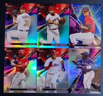 2021 Topps Finest REFRACTORS with Parallels You Pick - 2 Card Minimum