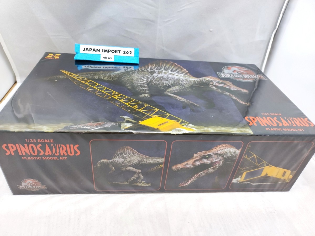 【中古】Spin: 360° / Unit Editions JURASSIC PARK III SPINOSAURUS 1/35 PLASTIC MODEL KIT Japan / X