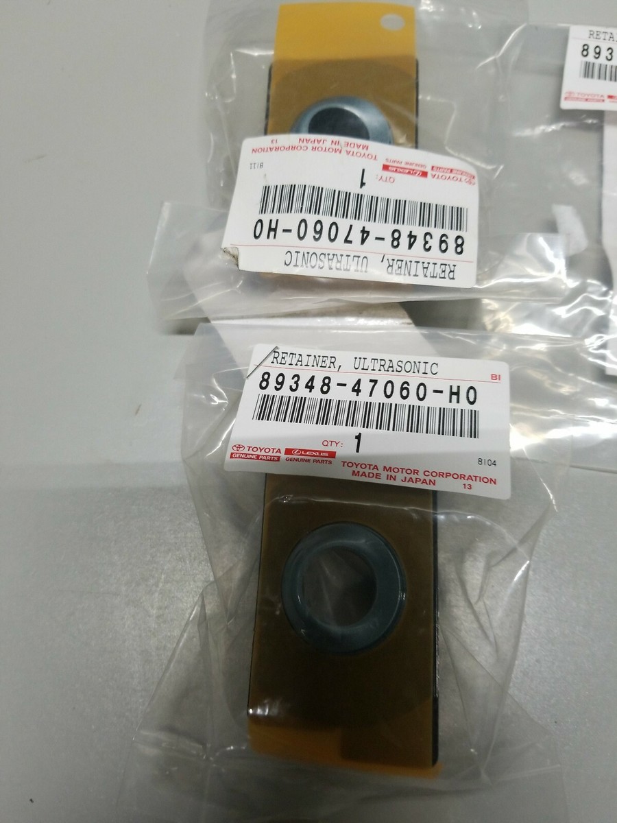 P13 TOYOTA OEM 16-18 Prius Rear Bumper-Park Sensor RETAINERS SET