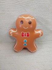 New Mini Gingerbread Squishy Toy Christmas Stress Ball Decor Tier Tray Figurine