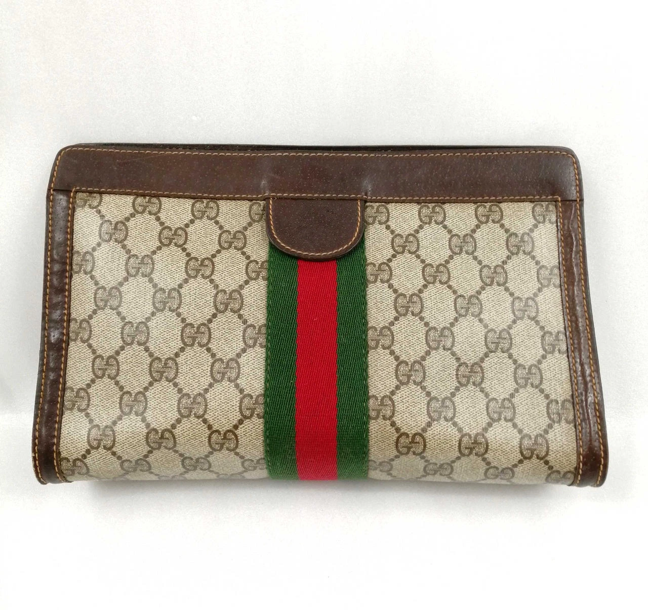 Sac pochette GUCCI GG Sherry Line 10,8 pouces