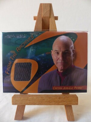 STAR TREK 40th anniversary Costume Card Captain Jean-Luc Picard #C33 (gray)