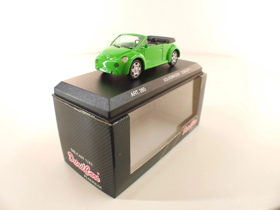 Detail Cars art.265 Volkswagen Concept 1 1994 Cabrio 1/43 Scatola/Scatola MIB Nc - Immagine 3 di 4