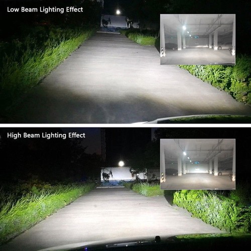 For Dodge Ram 1500 2500 3500 2006-2008 LED Headlight Fog Light Bulbs Xenon White - Picture 5 of 15
