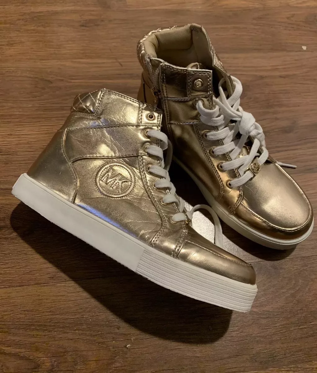 Rose gold michael store kors shoes