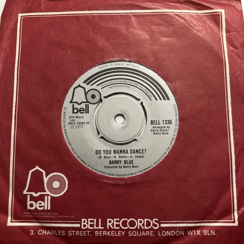 7" Single -Barry Blue, Do You Wanna Dance ? 73 7” Single BELL 1336 EX Vinyl